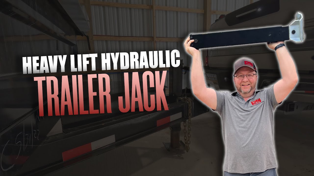 Heavy Lift Hydraulic Trailer Jack Upgrade