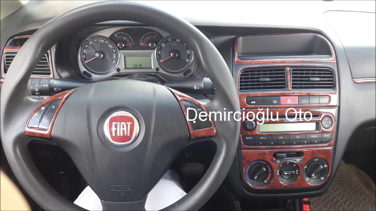 Fiat Linea 2007 Sonrası 20 Parça Maun Torpido Kaplama