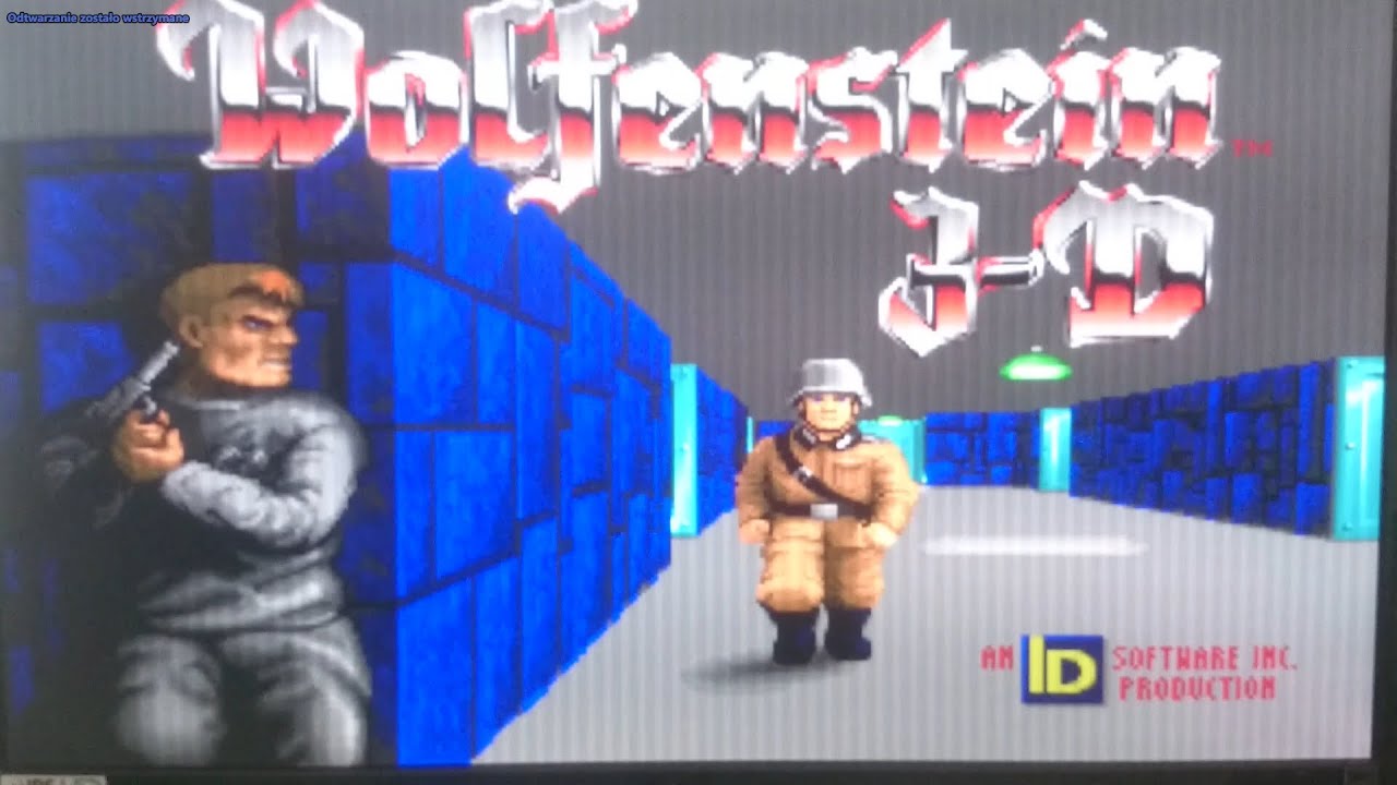Wolfenstein 3D - benchmark 286 12Mhz, REAL HARDWARE