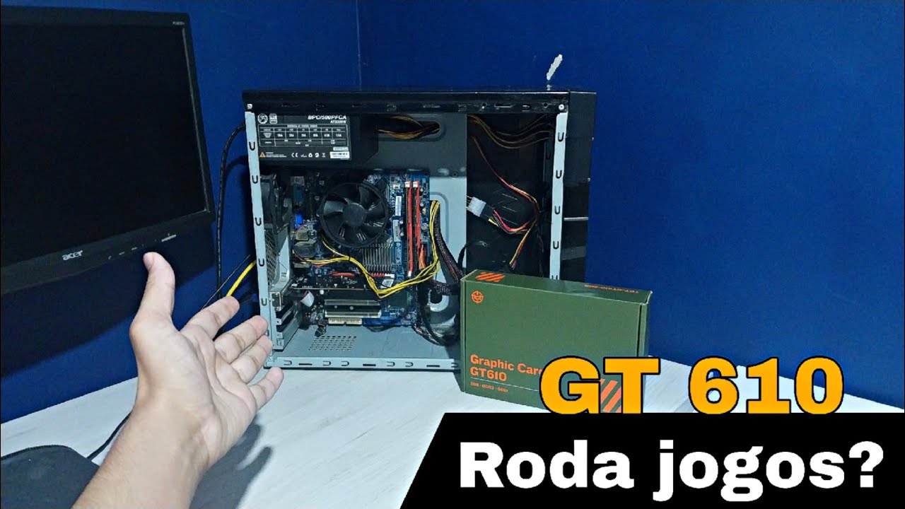 Placa de vídeo BARATA: GT 610, vale a pena comprar? LGA 775 (Parte 5)