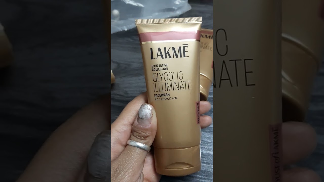 LAKME glycolic lLLUMINATE face wash review