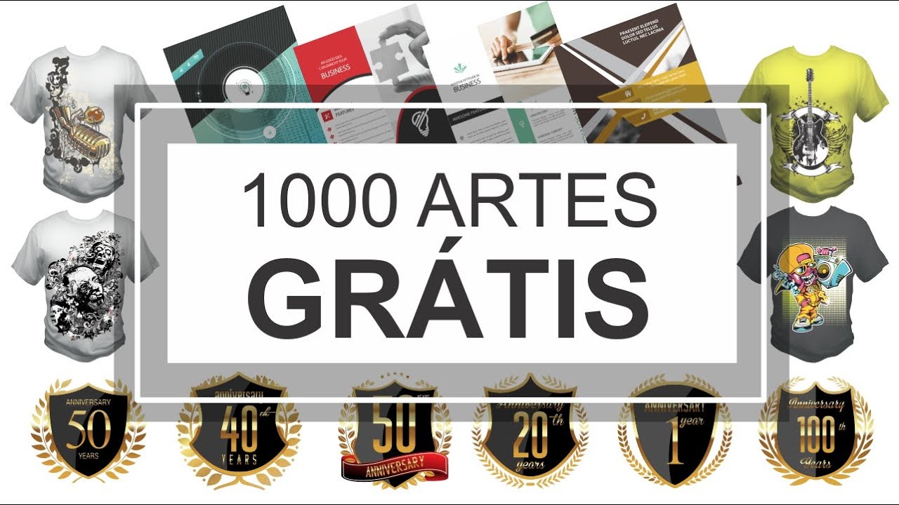 1000 ARTES em CORELDRAW Para você baixar GRATUITAMENTE