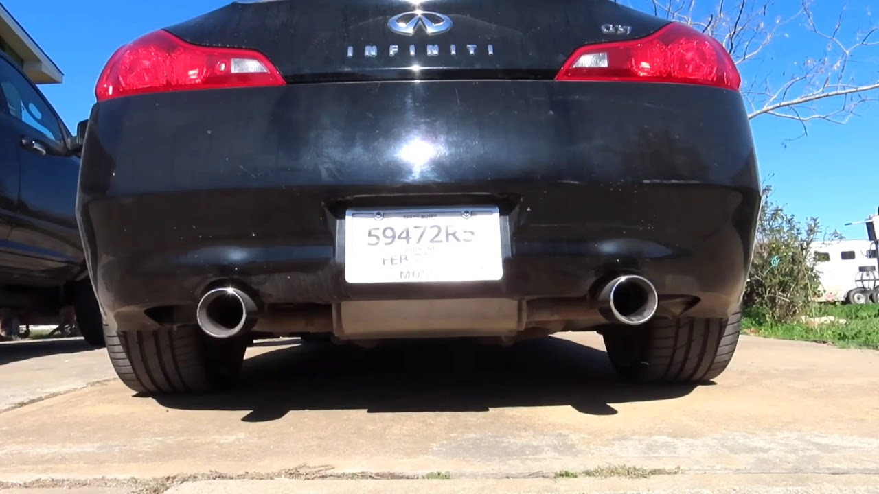 Stillen Exhaust on Infiniti G37