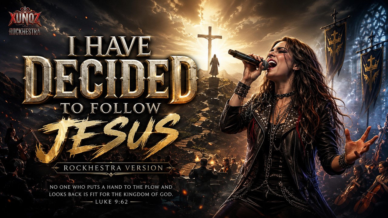 I HAVE DECIDED TO FOLLOW JESUS - Rockhestra Version🎻 | 🎸Metal Symphony