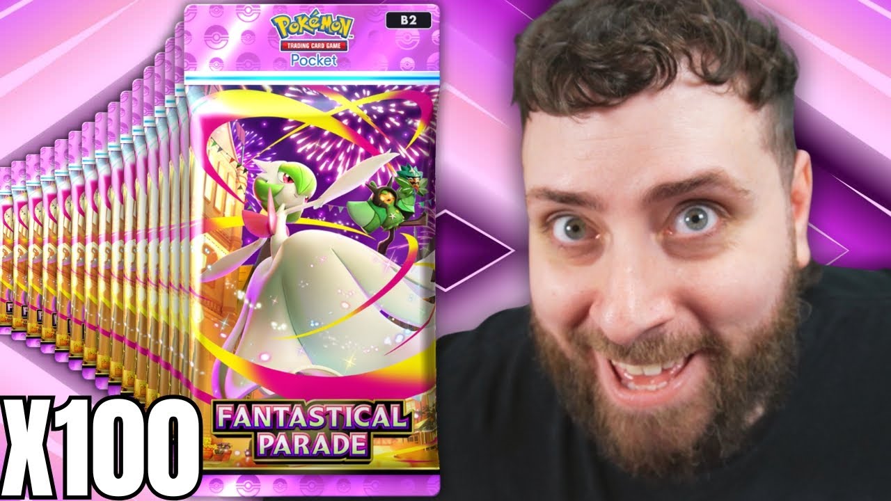 100 Fantastical Parade Packs In Pokémon TCG Pocket!
