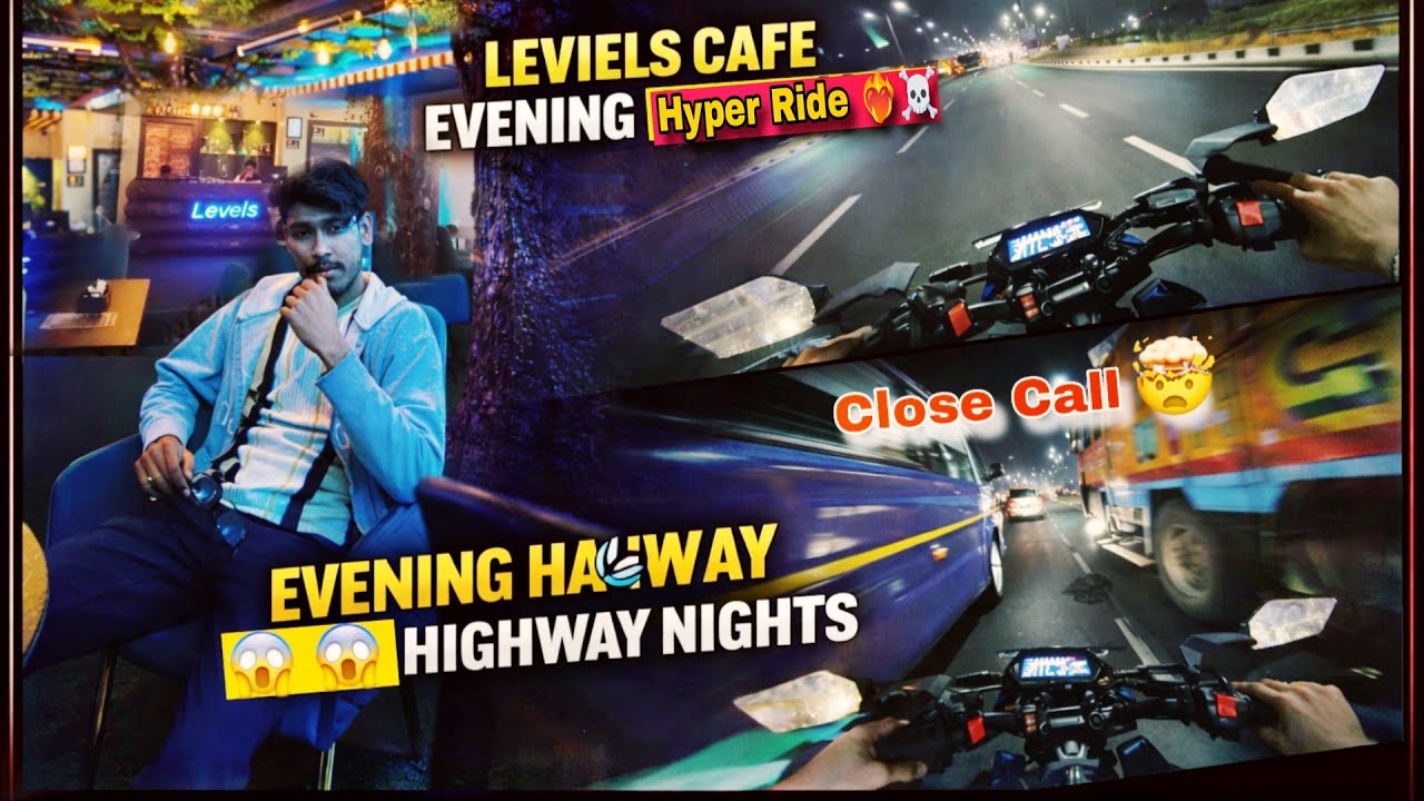 Dangerous Hyper Ride on Highway!🤯❤‍🔥|| Levels Cafe Night Out || Motobuzz Bangla