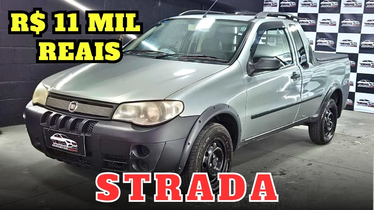 FIAT STRADA À VENDA POR APENAS 11 MIL REAIS