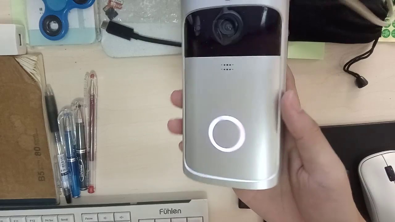 how to update the firmware of zwn doorbell v5