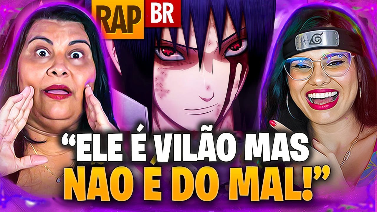 MÃE ANALISOU A REBELDIA DO SASUKE! 😱 Rap do Sasuke Pt II (Naruto) | Tauz