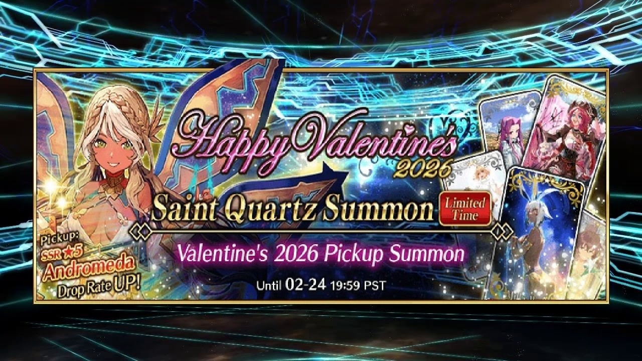 FGO [NA] Valentine 2026 Summoning Banner