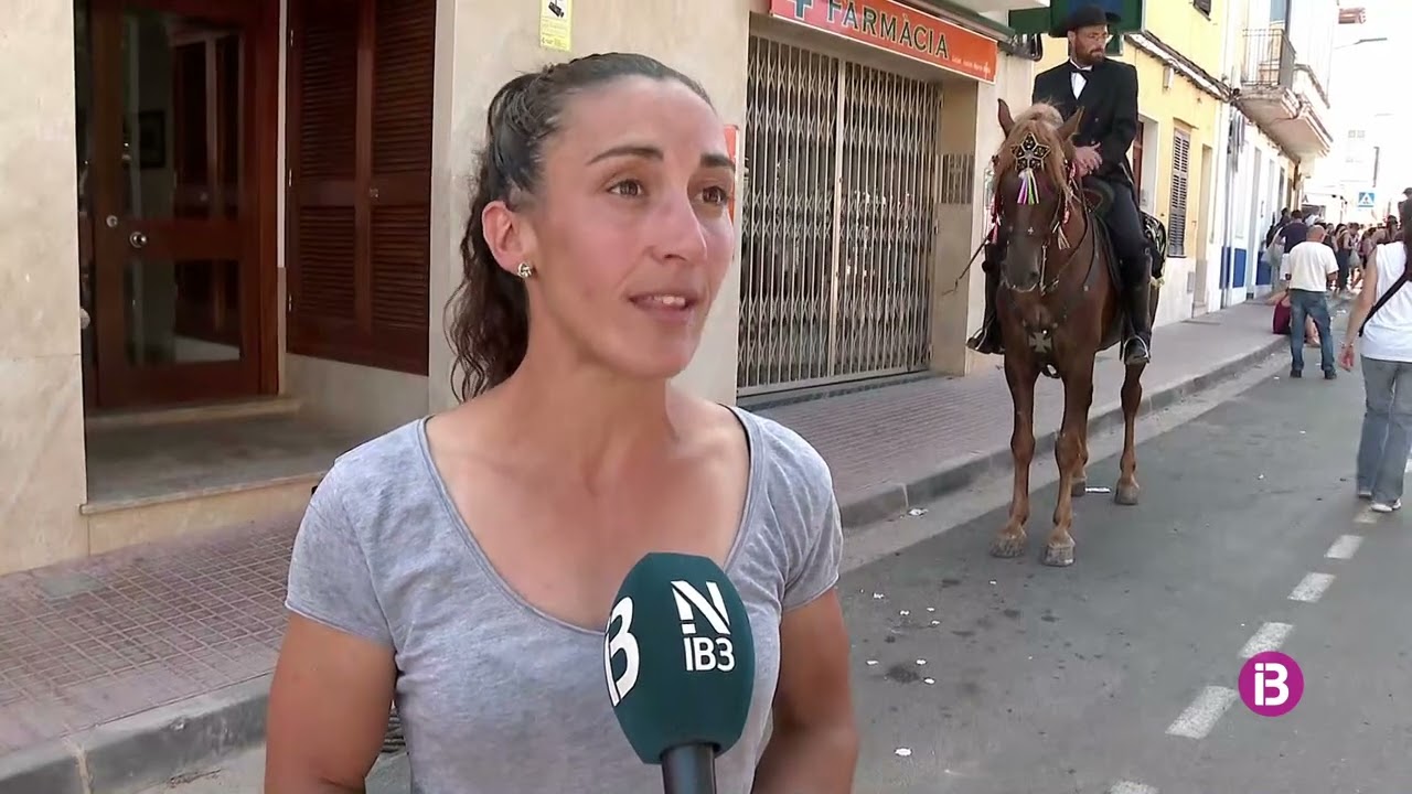 90 cavalls formen la colcada del dissabte de Sant Joan, un 20% manco que les darreres fest