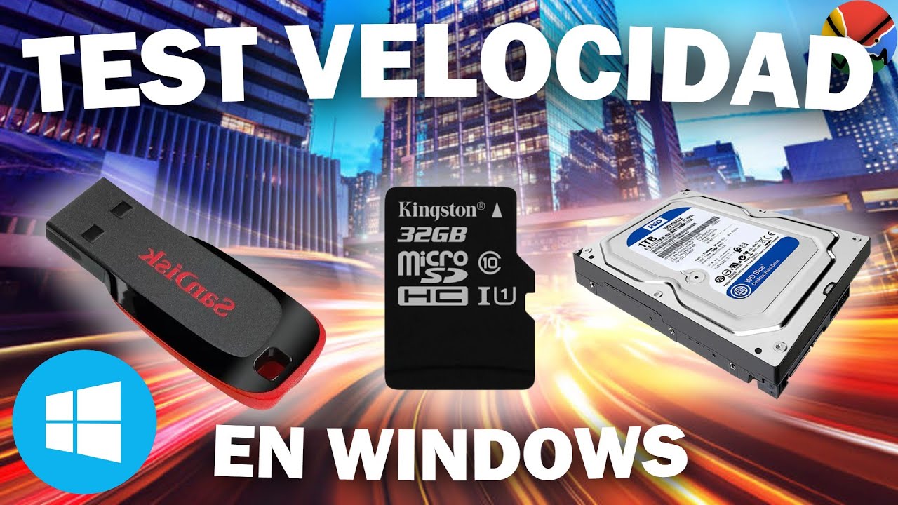 Como saber la VELOCIDAD de mi MEMORIA USB, MEMORIA SD, DISCO DURO sin DESCARGAR programas 2023