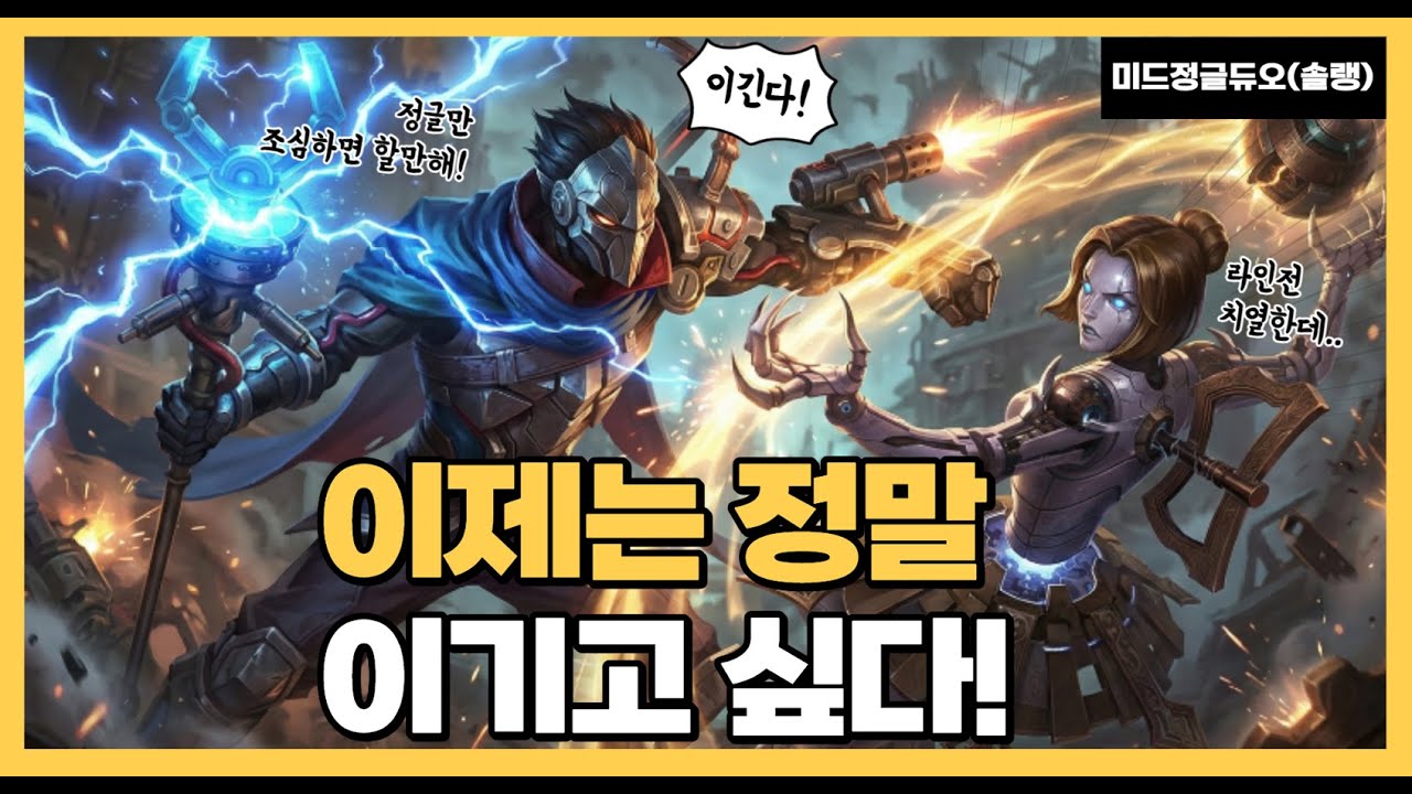 롤 미드 빅토르 후픽! 상대는 오리아나! 사정거리 잘 이용하고, 정글만 조심하면 이길 수 있네요!