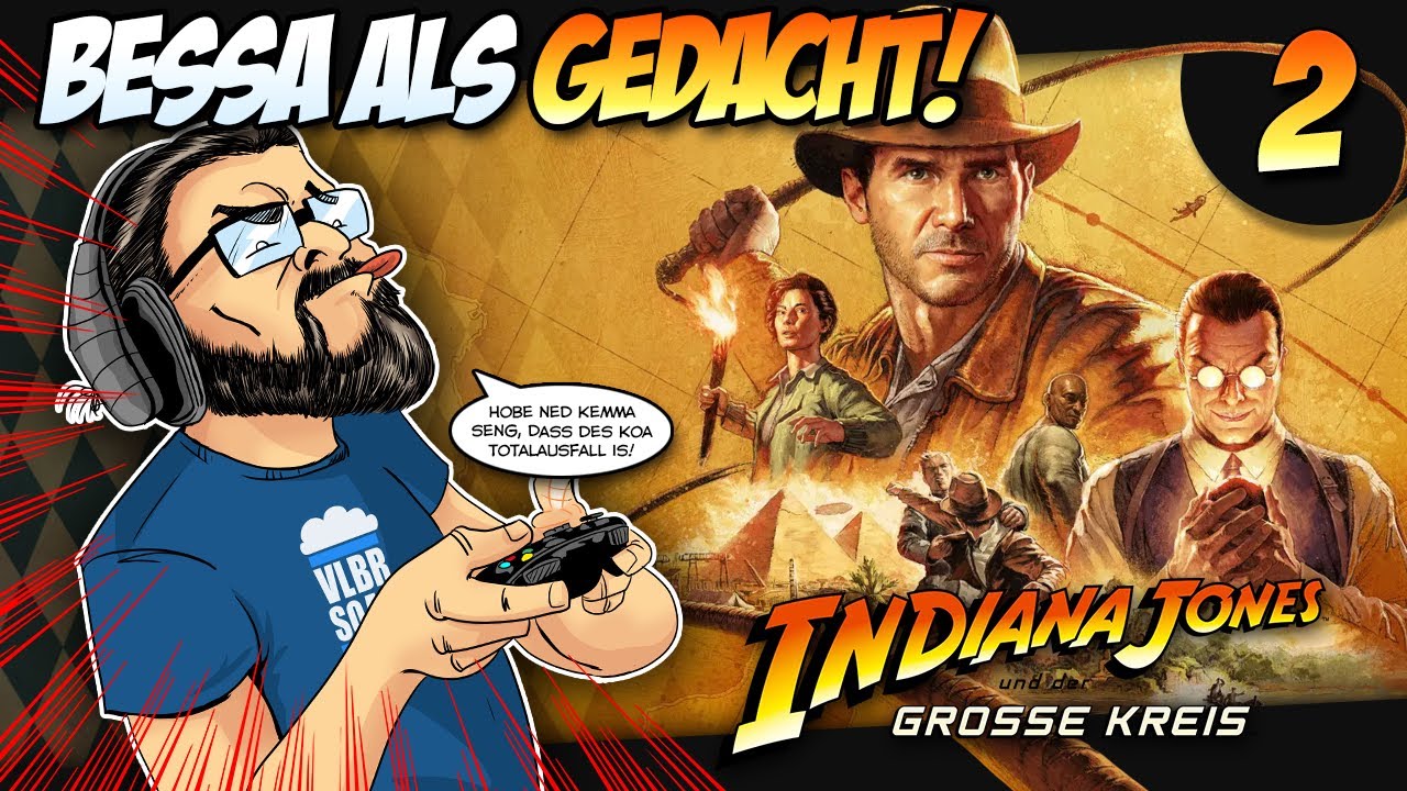 🎮 BIRGER ZOCKT Indiana Jones und der große Kreis #2 - Besser als gedacht!