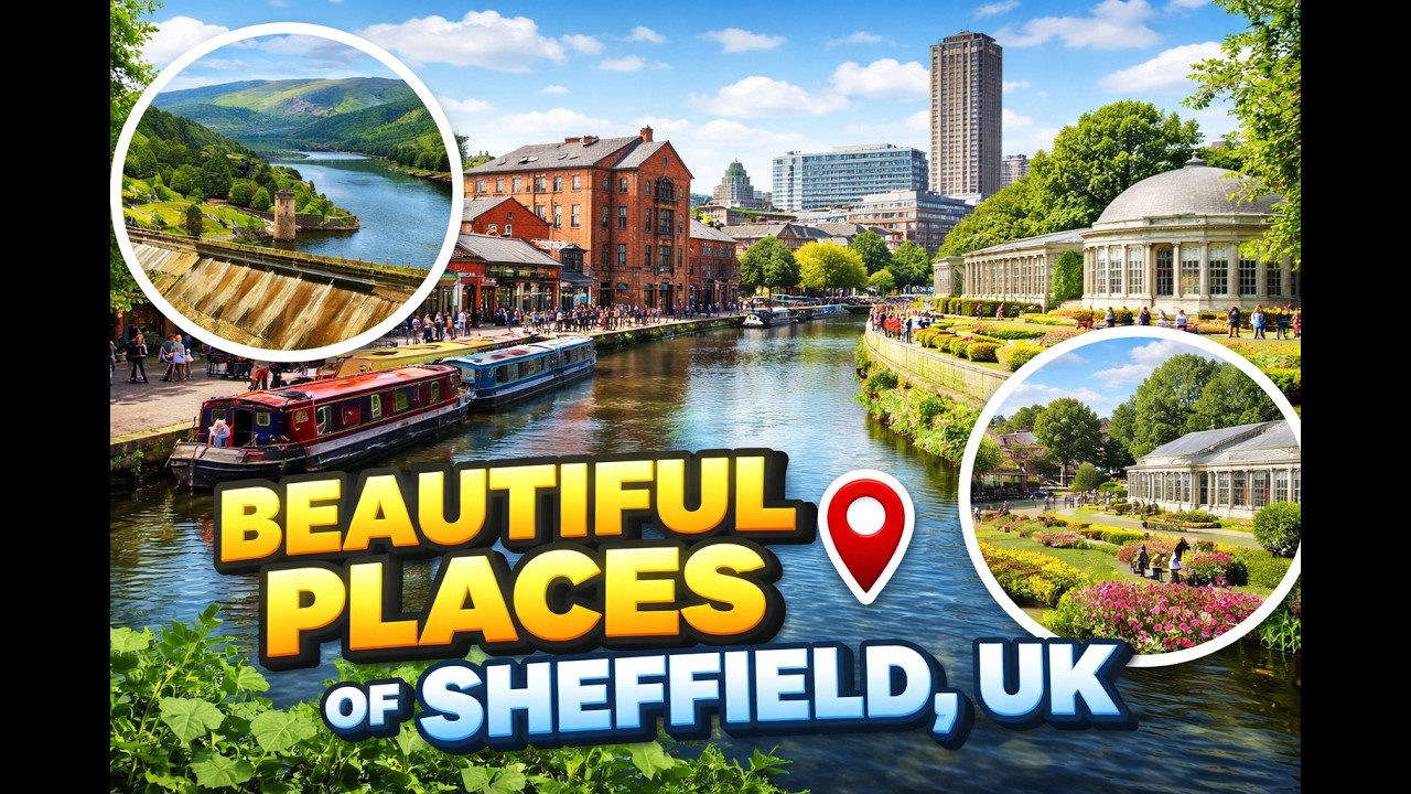 Beautiful Places of Sheffield UK 🇬🇧 | Hidden Gems You Must Visit! | 2026