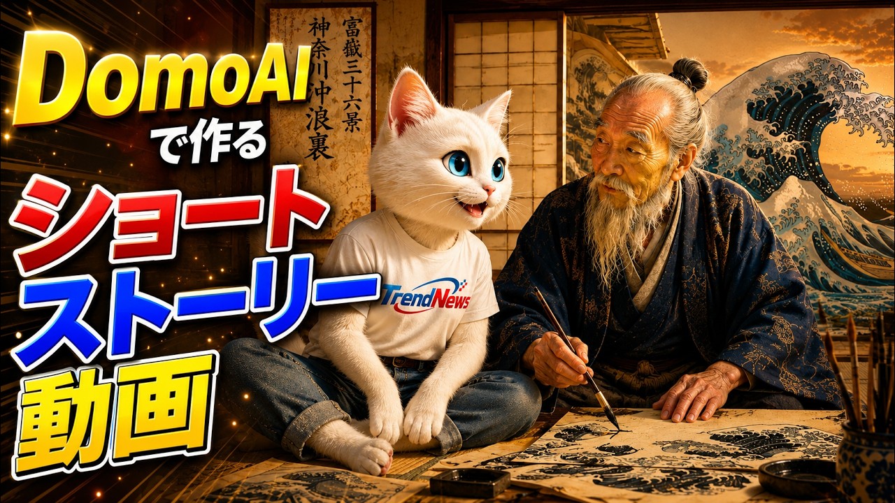 DomoAIで作るショートストリー動画