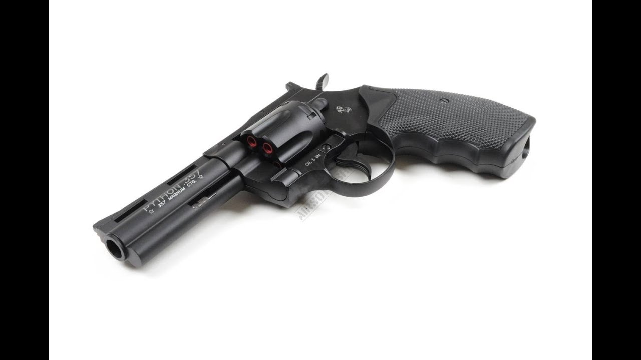 Обзор пистолета Colt Python 4 inch СО2 KWC