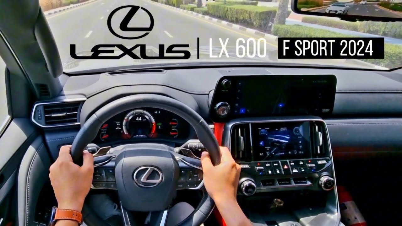 تجربة قيادة لكزس LX600 F SPORT 2024 مع التسارع | TEST DRIVE