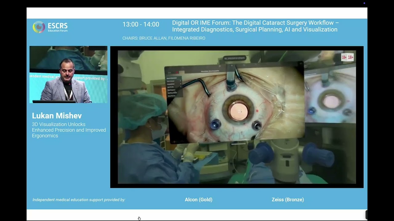 IME digital visualisation symposium ESCRS 2026 London