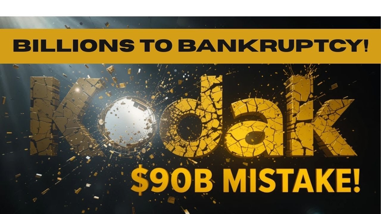 How Kodak did $90 Billion Mistake &ndash; Why the Photography Giant Went Bankrupt | #casestudy #kodak