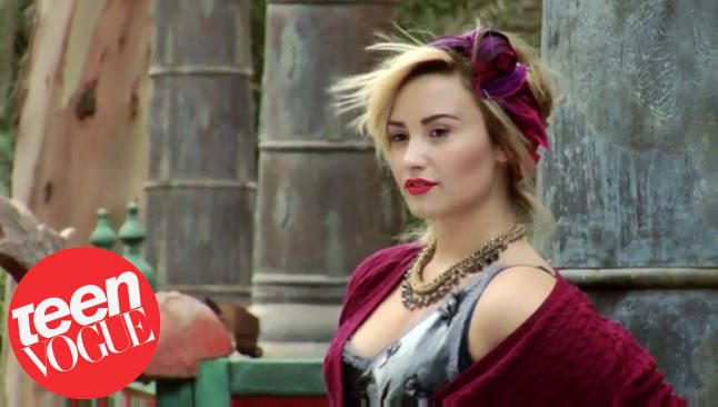 Demi Lovato's November 2013 Teen Vogue Cover Shoot