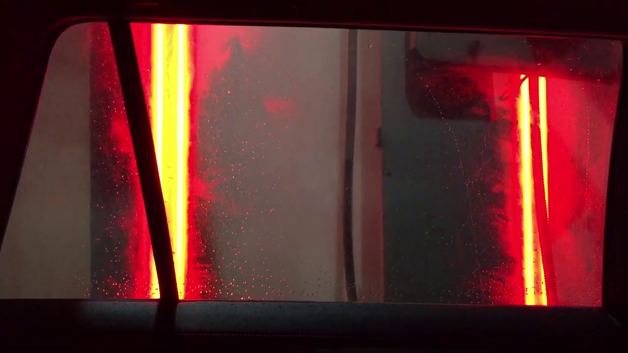 Мытье машины 🚙 тройным шампунем 🧴🧴🧴 на автомойке ночью 31 января 2020 года