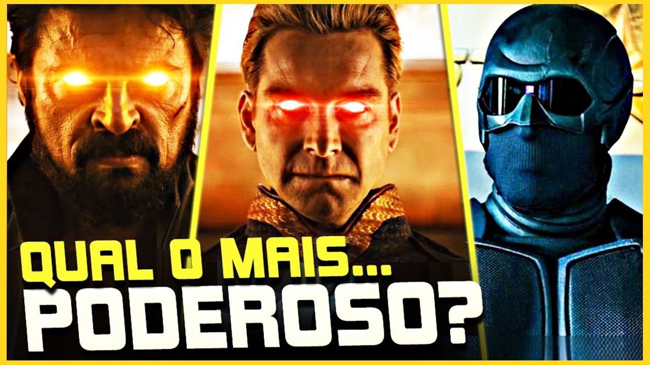 TOP 10 Personagens MAIS PODEROSOS em THE BOYS