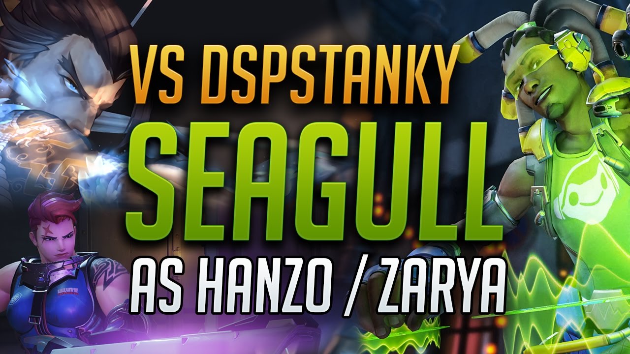 Seagull as Hanzo/Zarya vs DSPStanky as Lucio in Ilios (Overwatch Epic Game)