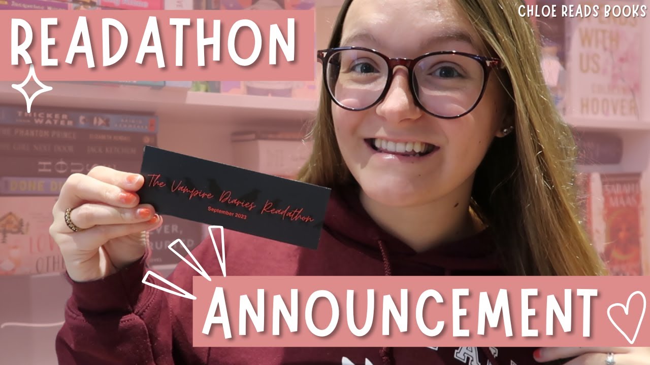 ANNOUNCING.... The Vampire Diaries Readathon | September 2023!