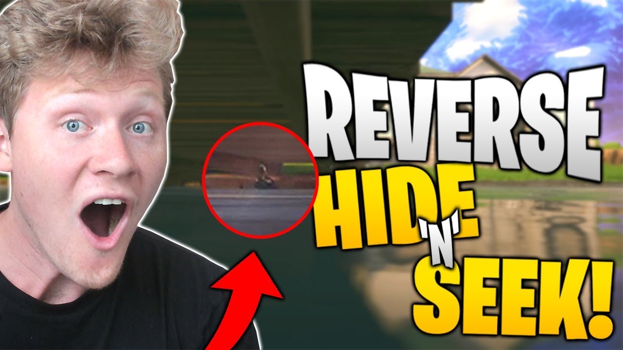 FORTNITE REVERSE HIDE 'N' SEEK WITH JESSER, LSK, and MOPI!
