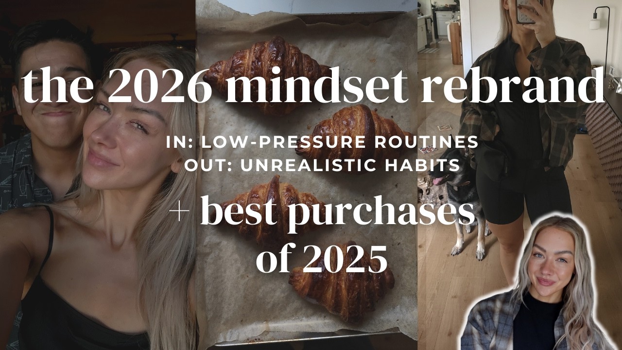 The 2026 Mindset Rebrand | All my 2025 Plot Twists | What didn't work for me | Best purchases
