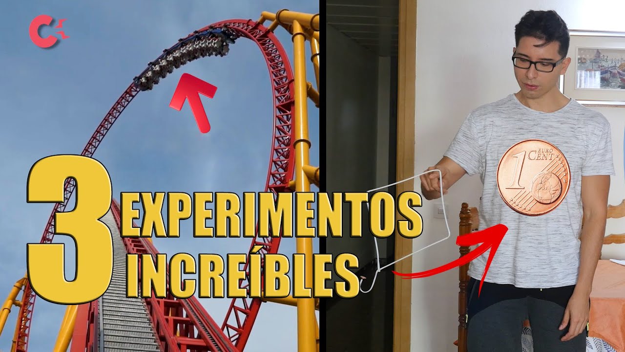 LA FUERZA CENTRÍPETA explicada | TE VA A COSTAR CREER los EXPERIMENTOS de este vídeo