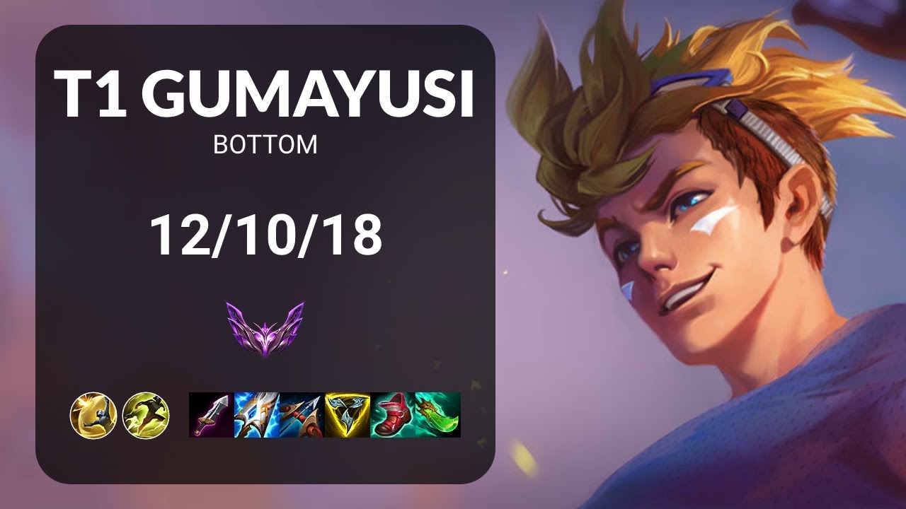 T1 Gumayusi Ezreal vs Tristana BOTTOM - KR MASTER Patch 15.16