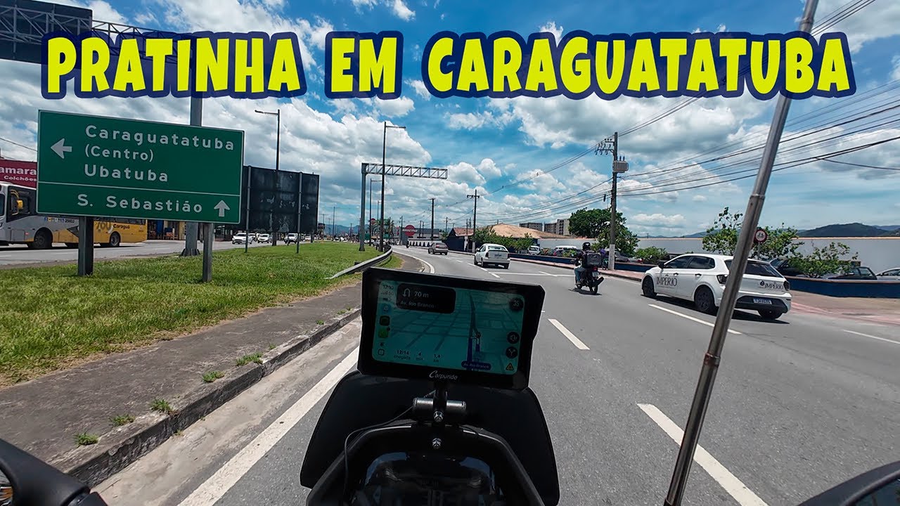 Pratinha na estrada de Santos a Caraguatatuba