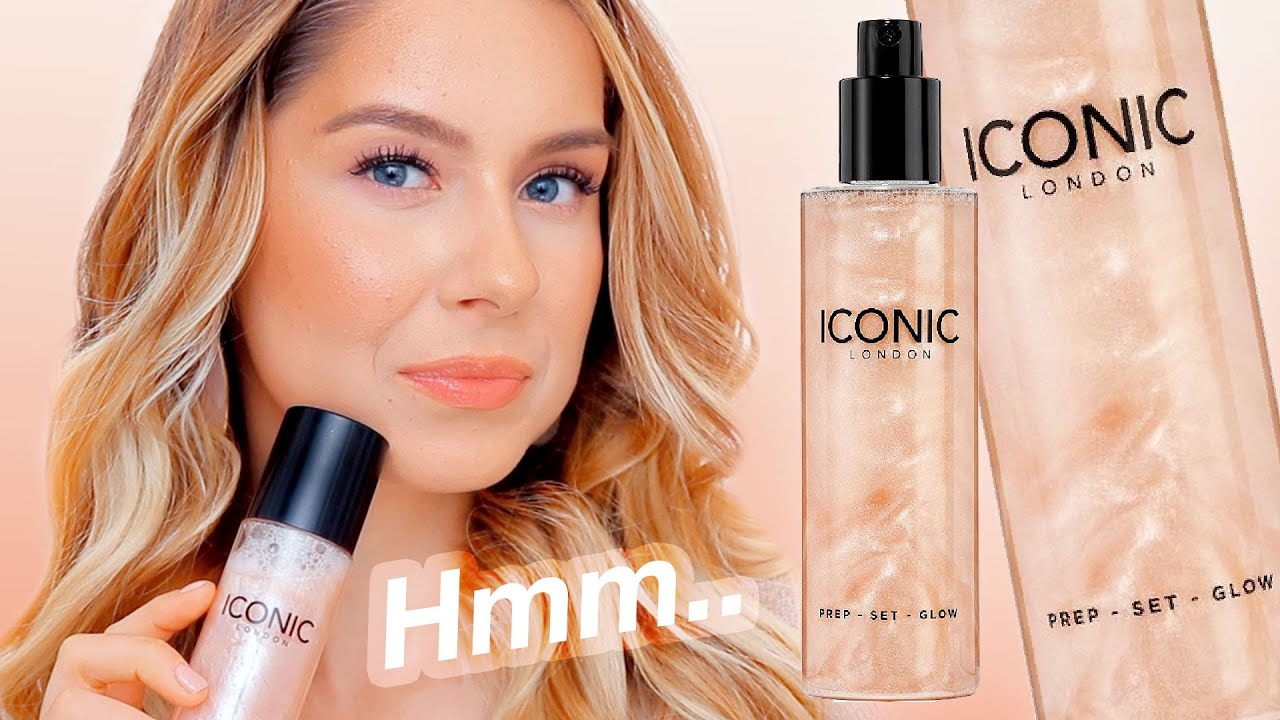ICONIC LONDON Prep Set Glow Spray...REVIEW!