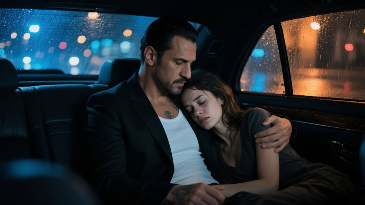 She Collapsed in the Rain — Woke Up in the Mafia Boss’s Car Hearing, “You’re Safe Now.”