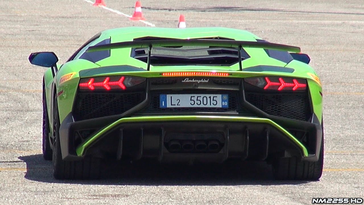 Lamborghini Aventador LP750 SV Exhaust Sound - Starts, Accelerations, FlyBys & More!