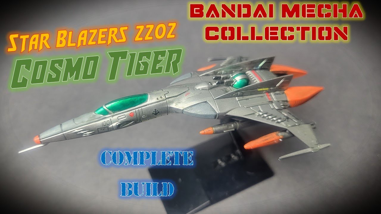 Коллекция мехов Bandai — Star Blazers 2202 (Космический линкор «Ямато») Cosmo Tiger — Полная сборка