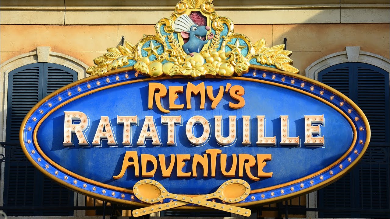 Ratatouille Full Ride Disneyworld Orlando 2022