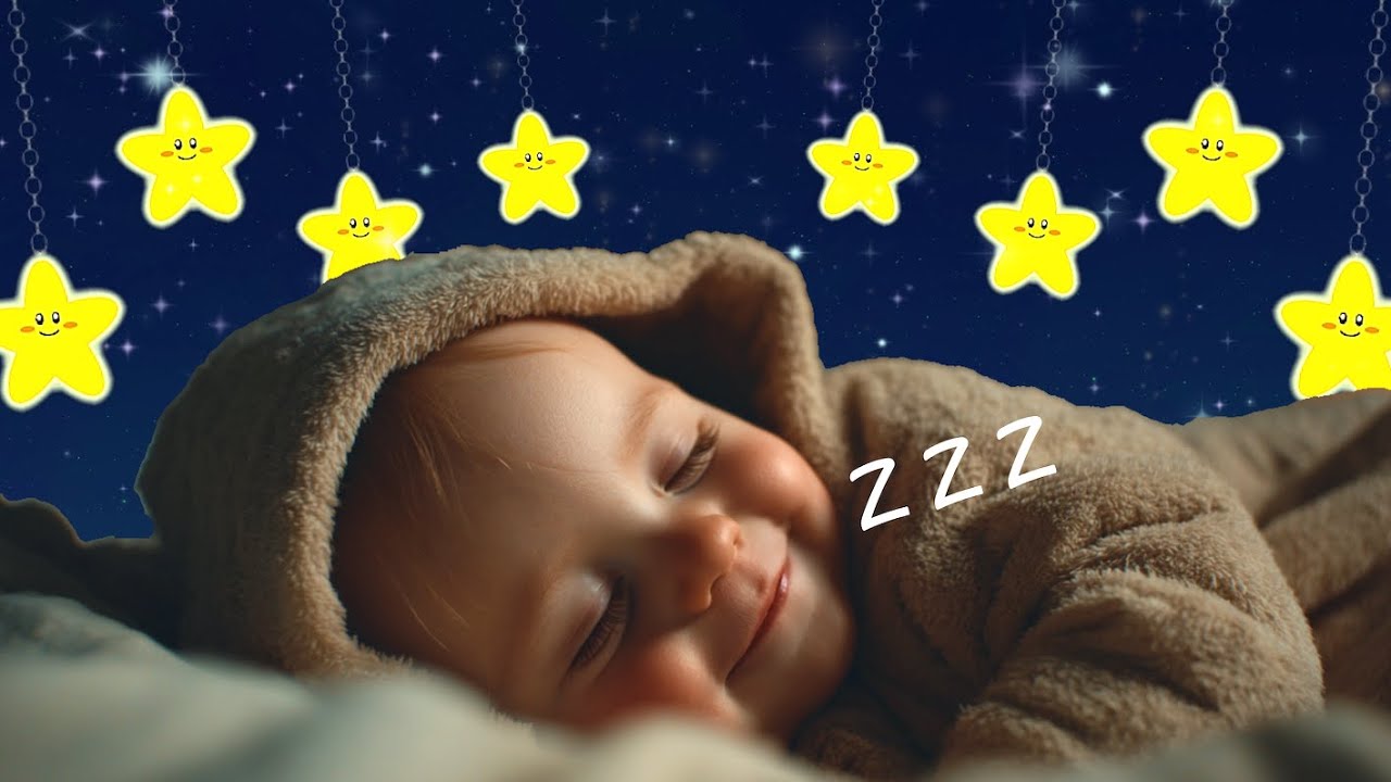 Baby Sleep Music 😴🌟 1 Hour Relaxing Lullaby Music ♫ Soft & Peaceful Bedtime Routine 💫