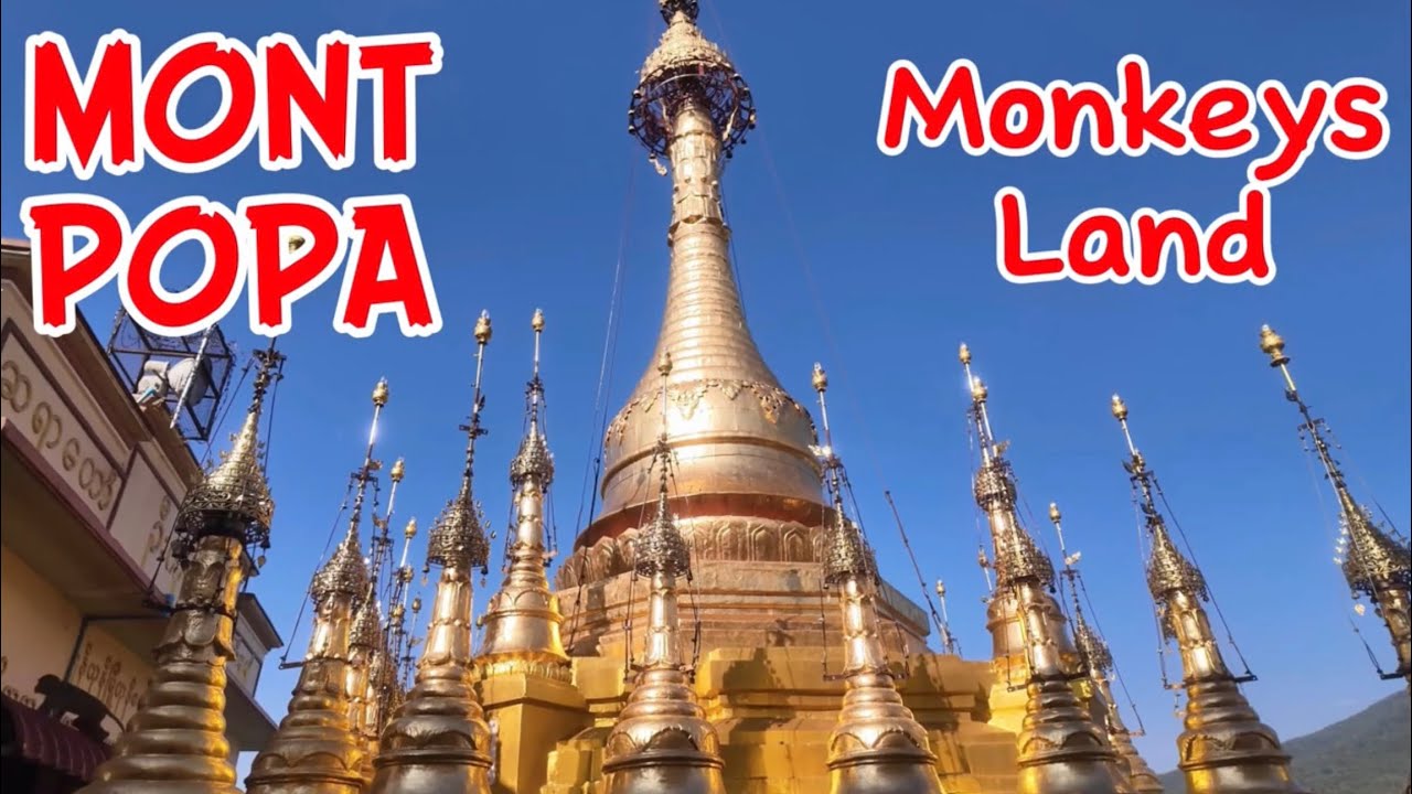 🇲🇲Maymunlar diyarı… #Mont Popa Monkey’s Land