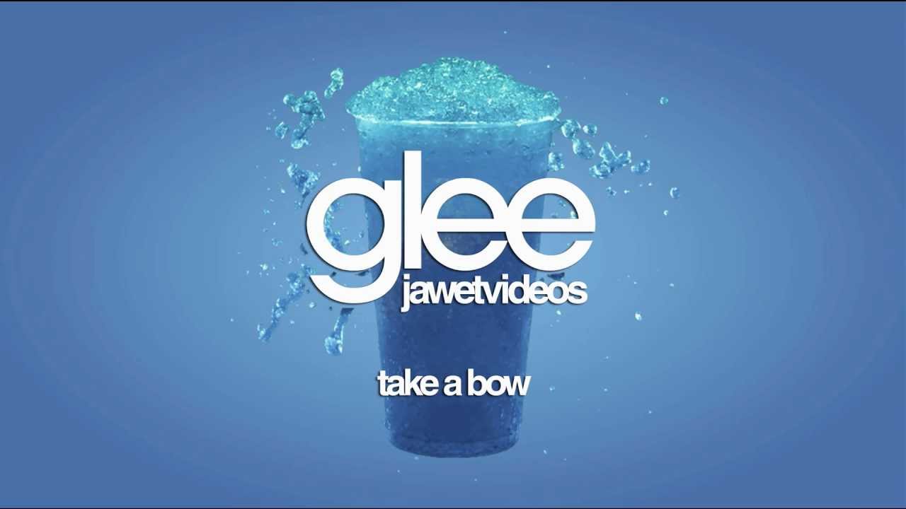 Glee Cast - Take a Bow (karaoke version)