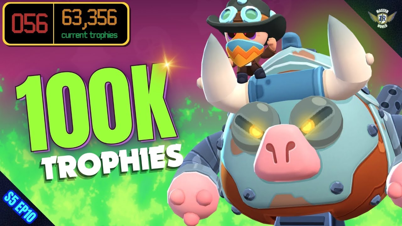 Brawl Stars Road to 100K – S5 EP10 | Master ZR World