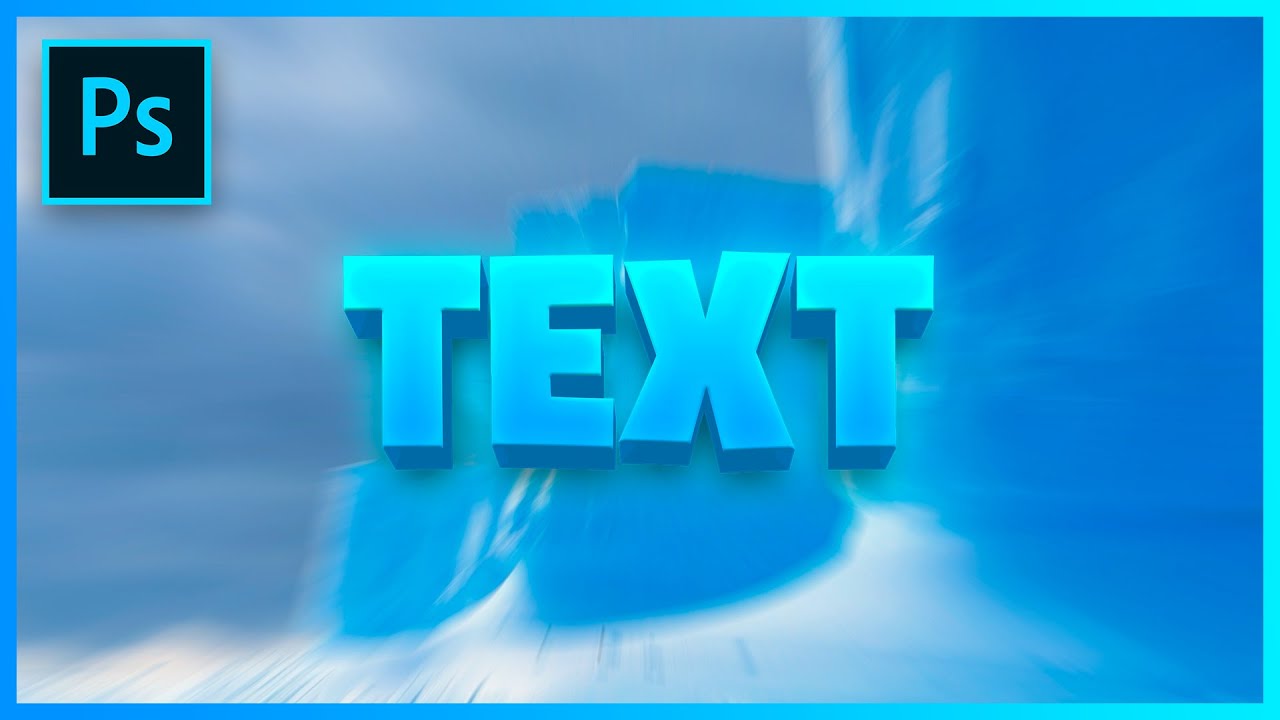 [TUTORIAL] How to Make a Clean 3D Text - Photoshop 2020