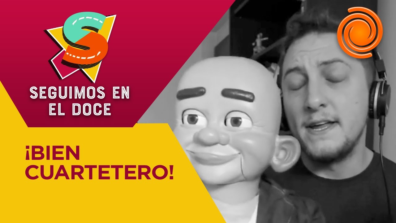 Un ventrílocuo que canta Universo Paralelo de La Konga