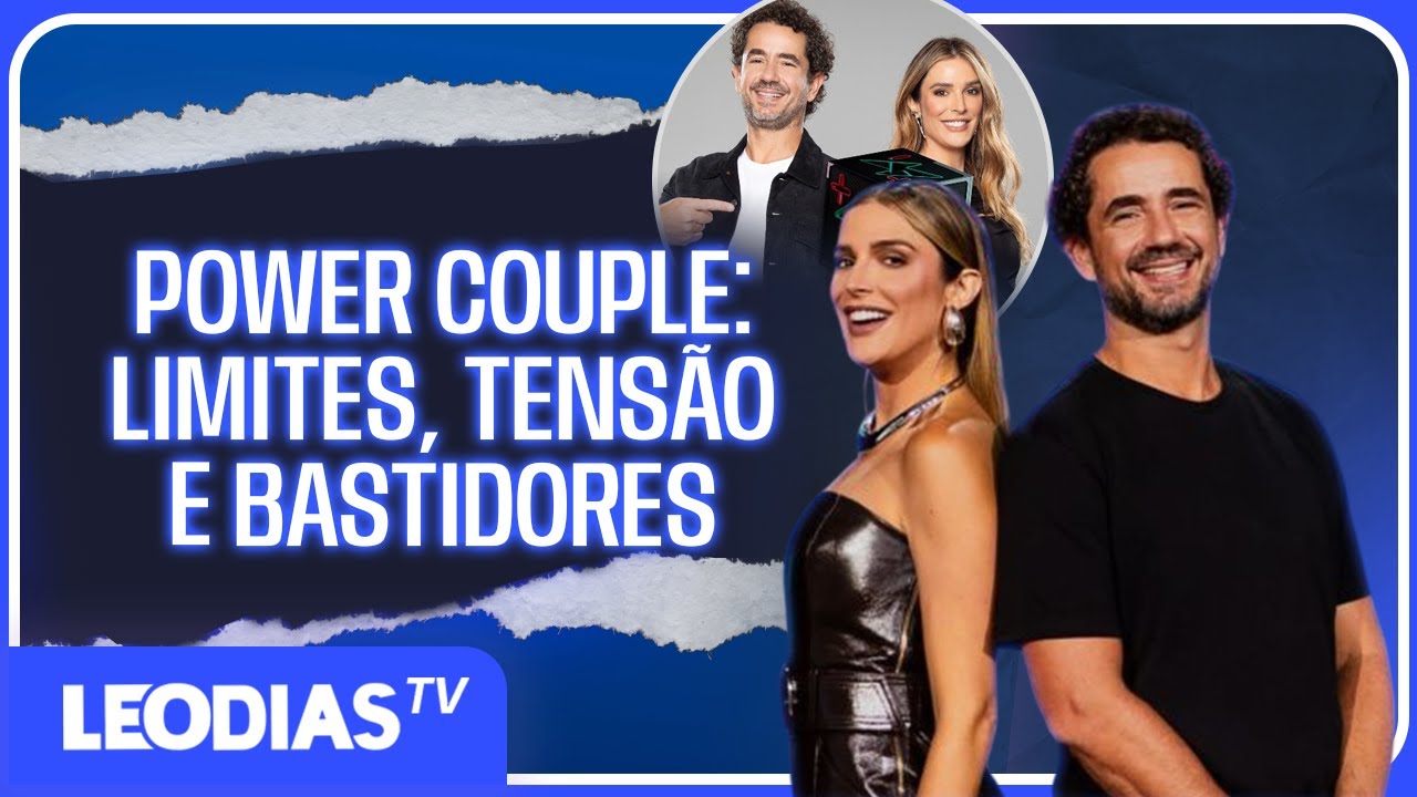 POWER COUPLE: TENSÃO NOS BASTIDORES E O DESAFIO DE FAZER ENTRETENIMENTO AO VIVO!