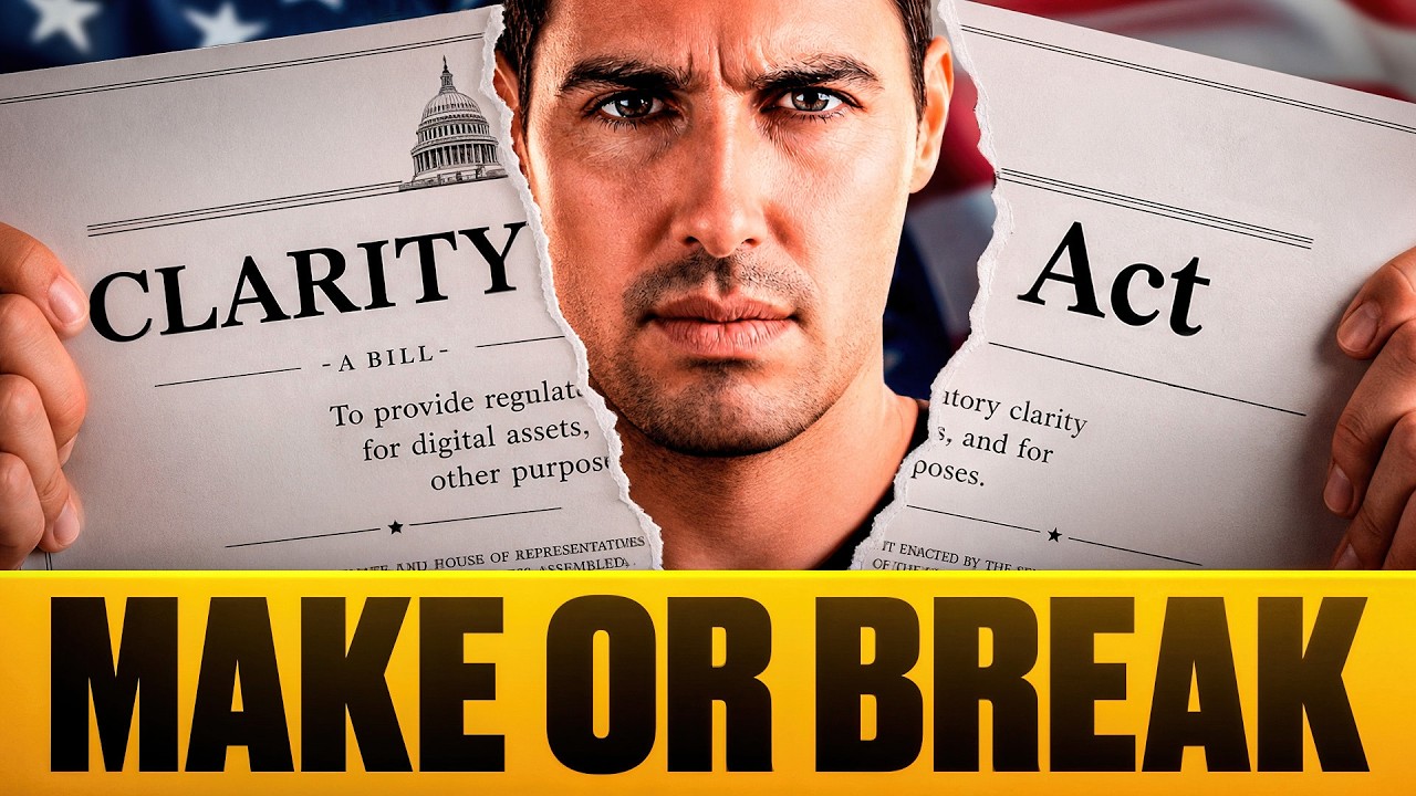 Critical Day For Crypto & Why The Clarity Act Won't Pass!