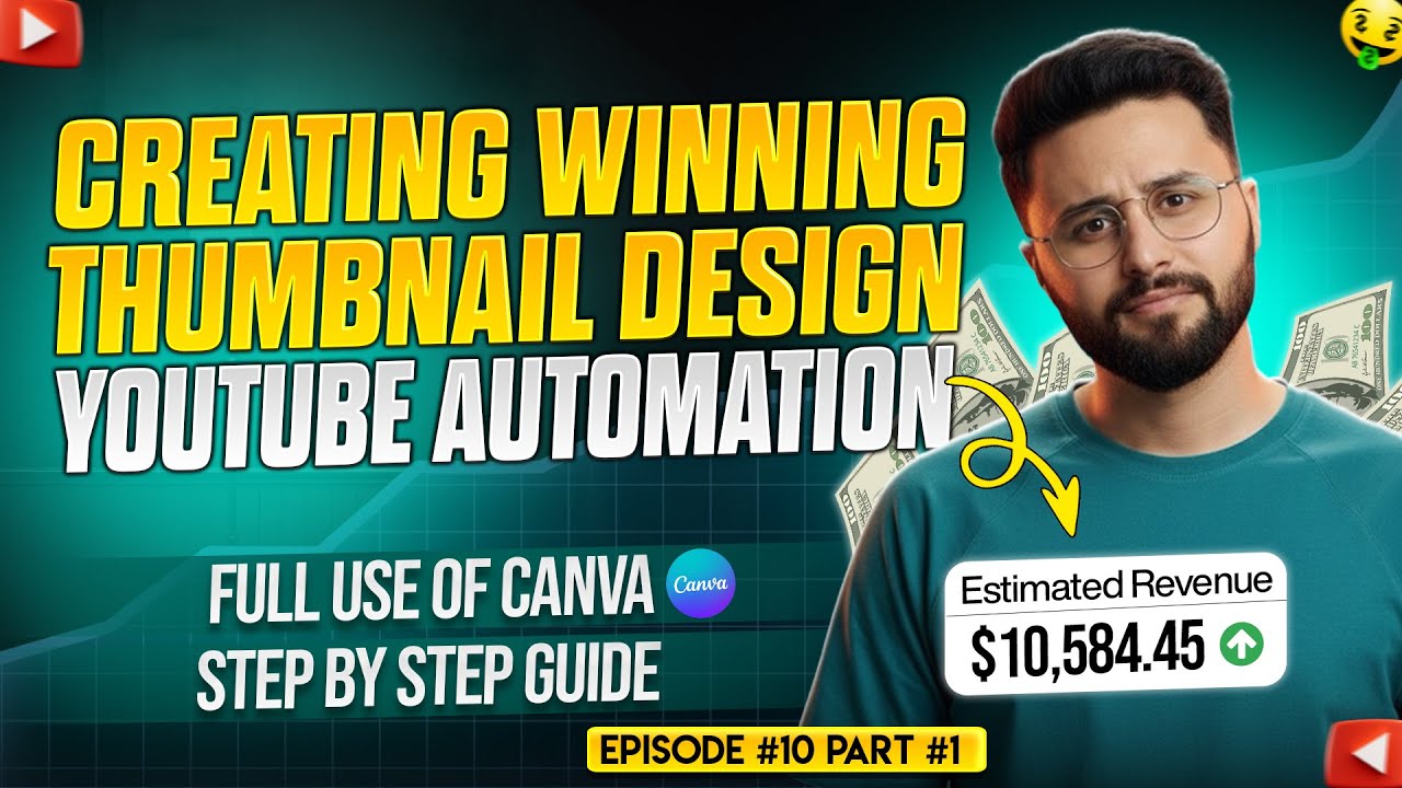 Canva Thumbnail HACKS to Boost Your Views Overnight | Youtube Automation | Ep#10 Part #2