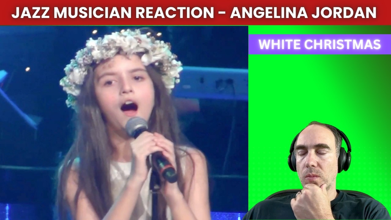 Important Growth Performance [Angelina Jordan Reaction to White Christmas - Age 8]
