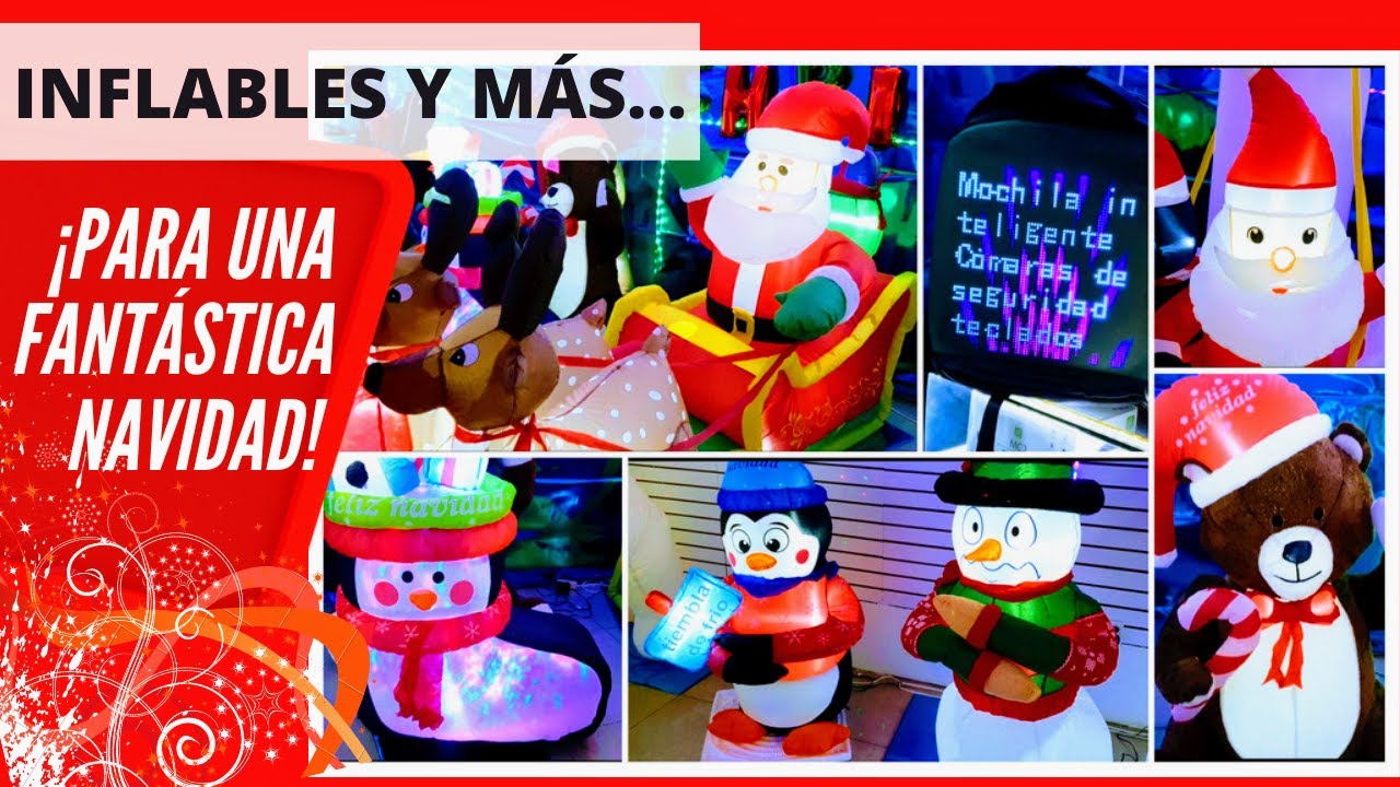PLAZA IZAZAGA 38, ESPECTACULARES INFLABLES Y ARTÍCULOS NAVIDEÑOS A SÚPER PRECIOS EN 